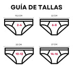 Don Algodon Kids | Pack 12 Slips Niño Lisos y Estampados | Calzoncillos Transpirables