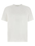 Golden Goose Watercolor-Print Tencel T-shirt — White