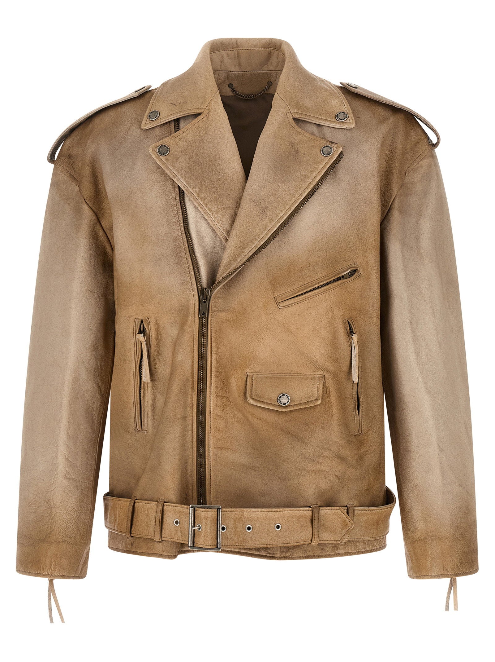 Golden Goose Jacket — Tan