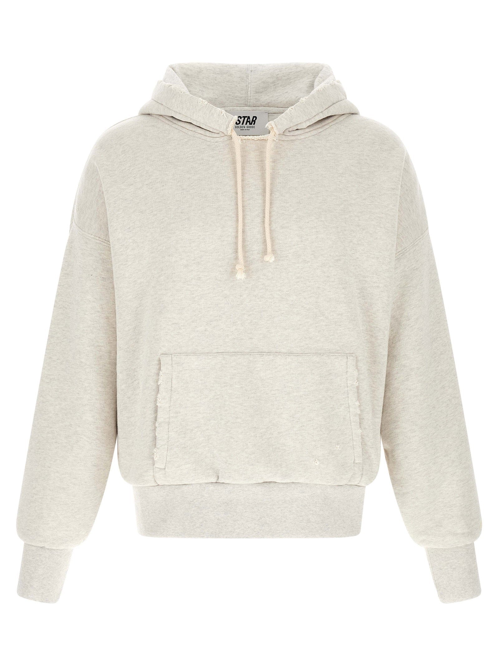 Golden Goose Star Hoodie — Grey