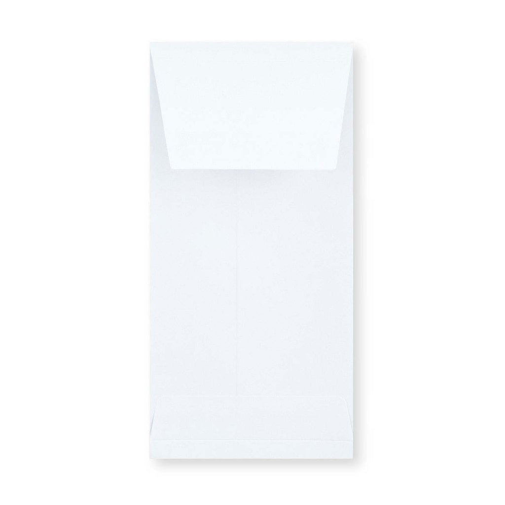 DL White Recycled Peel & Seal Gusset Envelope (220 x 110 x 25mm)