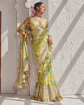 Aanchal Sari Set By KYNAH, Luxury Indian Fashion & Bridal Wear