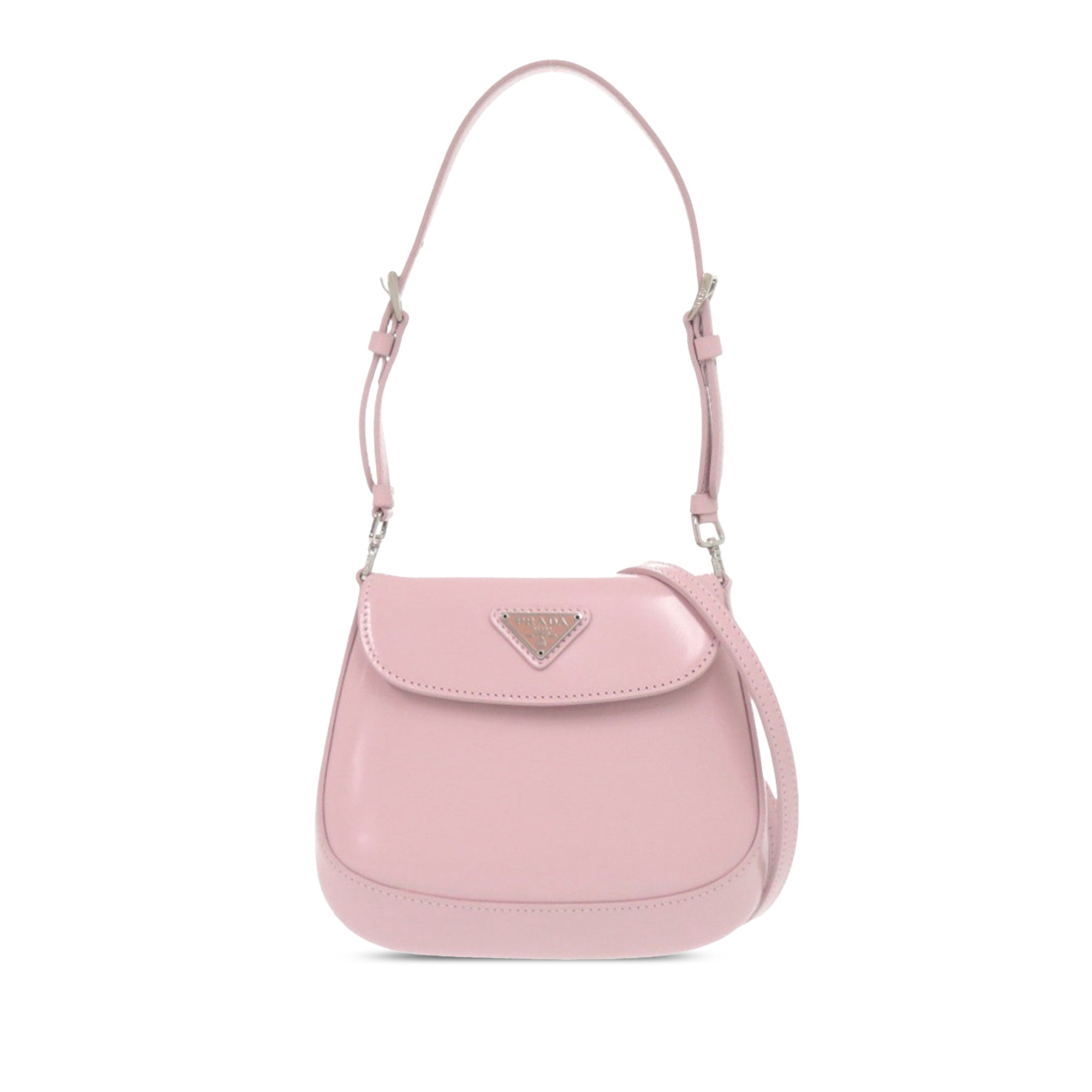 Mini Brushed Leather Cleo Bag