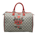 Medium GG Supreme Joy Tattoo Heart Boston Bag