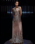 Celestial Symphony In Sequins And Sheer Elegance By KYNAH, Luxury Indian Fashion & Bridal Wear