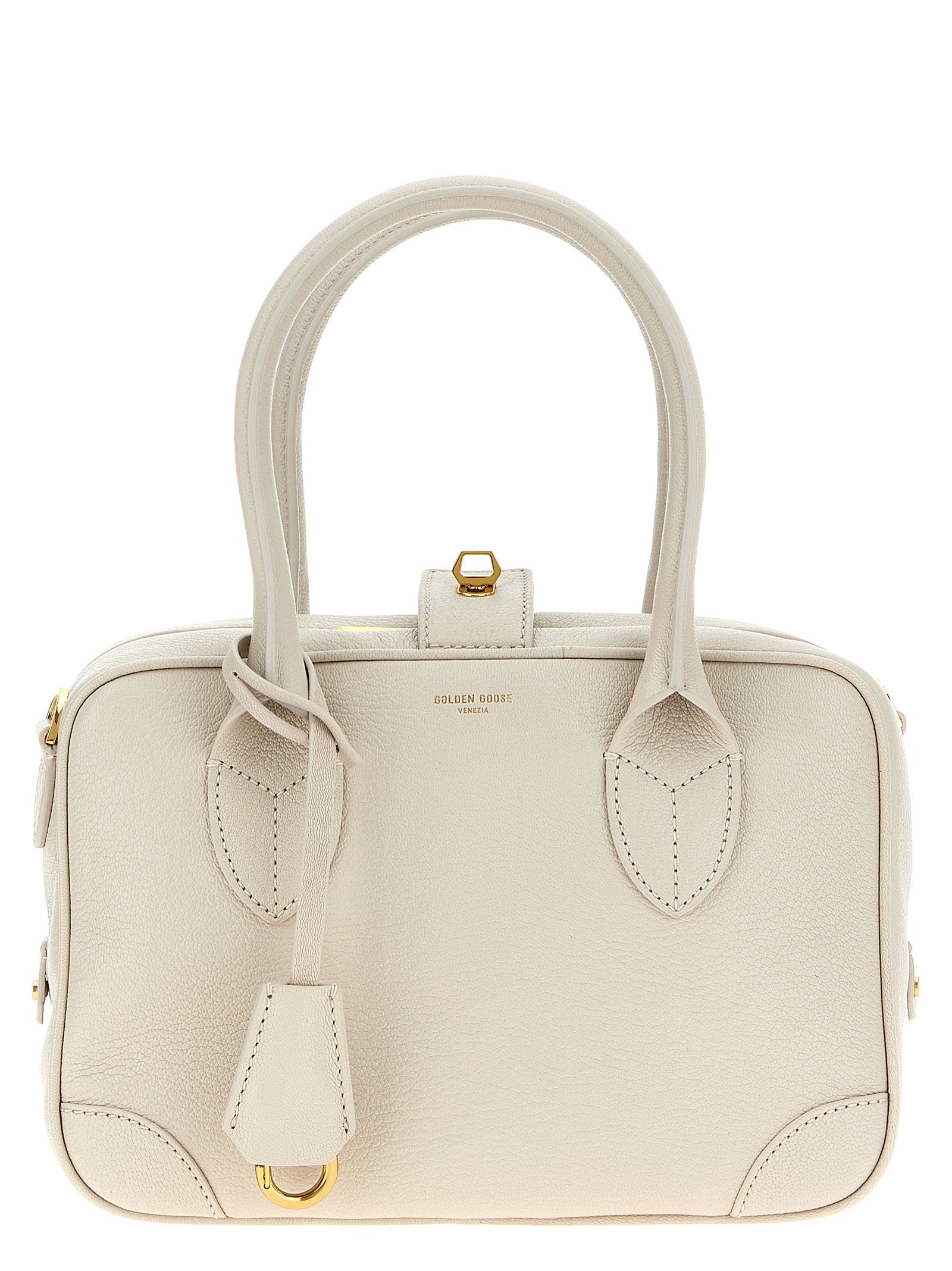 Golden Goose Vita Handbag — Cream