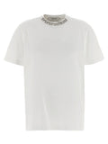 Golden Goose Crystal-Embellished Crew Neck T-shirt — White