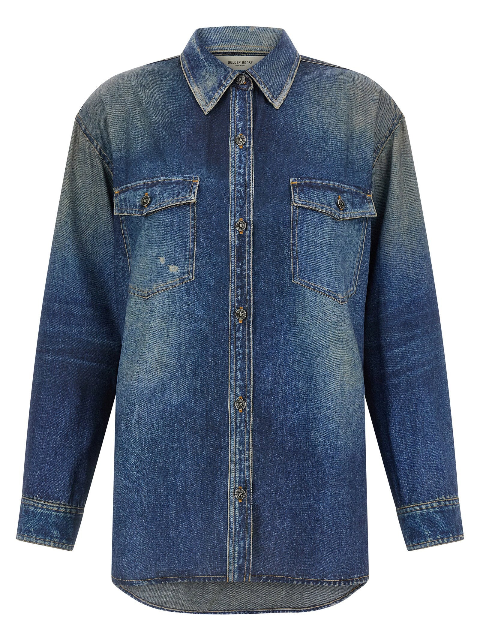 Golden Goose Patty Shirt — Blue