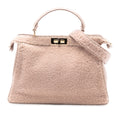 Large Shearling Peekaboo ISeeU Satchel