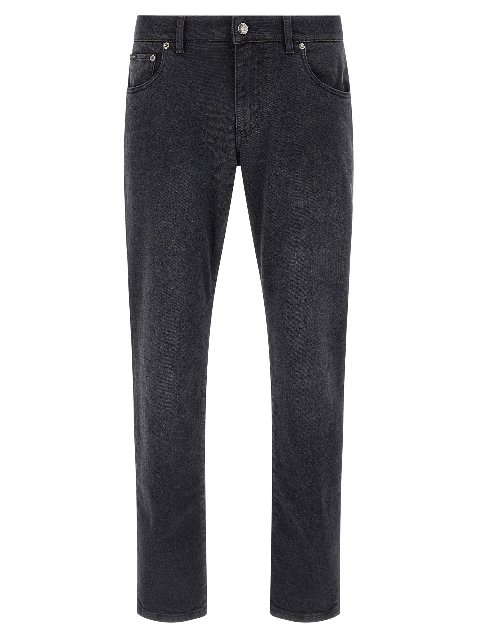 Dolce & Gabbana Stretch Denim Jeans — Black