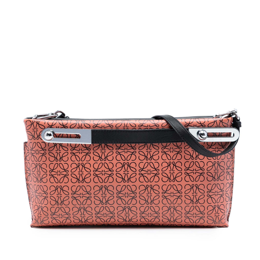 Small Repeat Anagram Leather Missy Satchel
