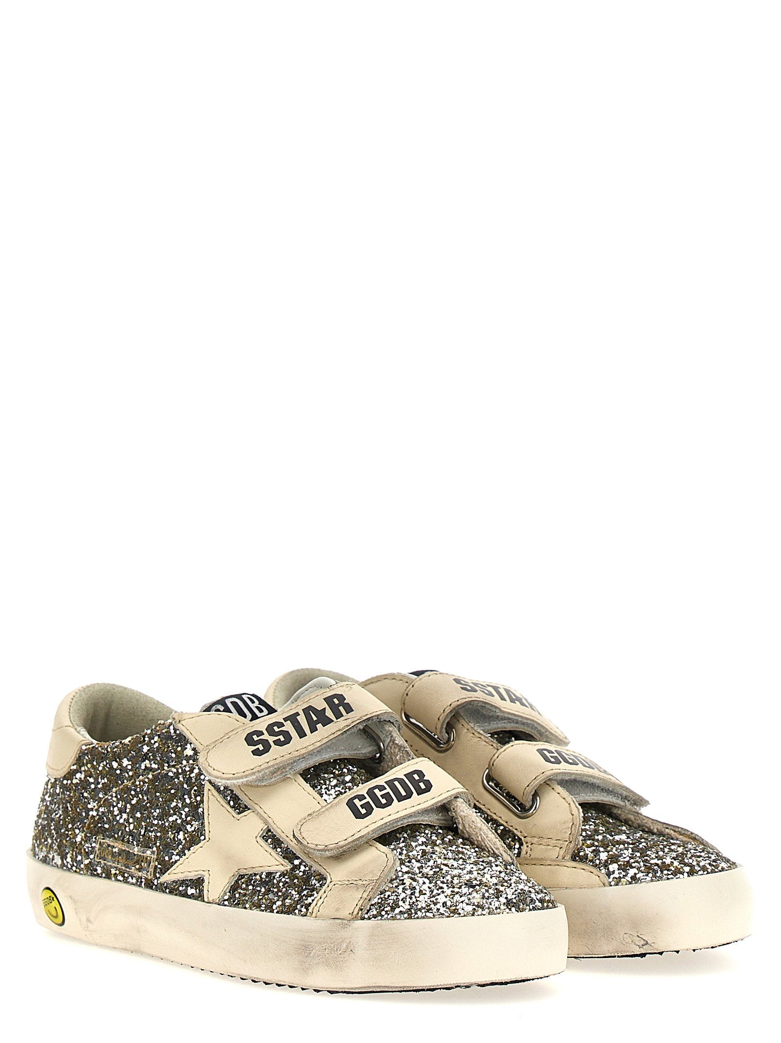 Golden Goose Old School Sneaker — Cream