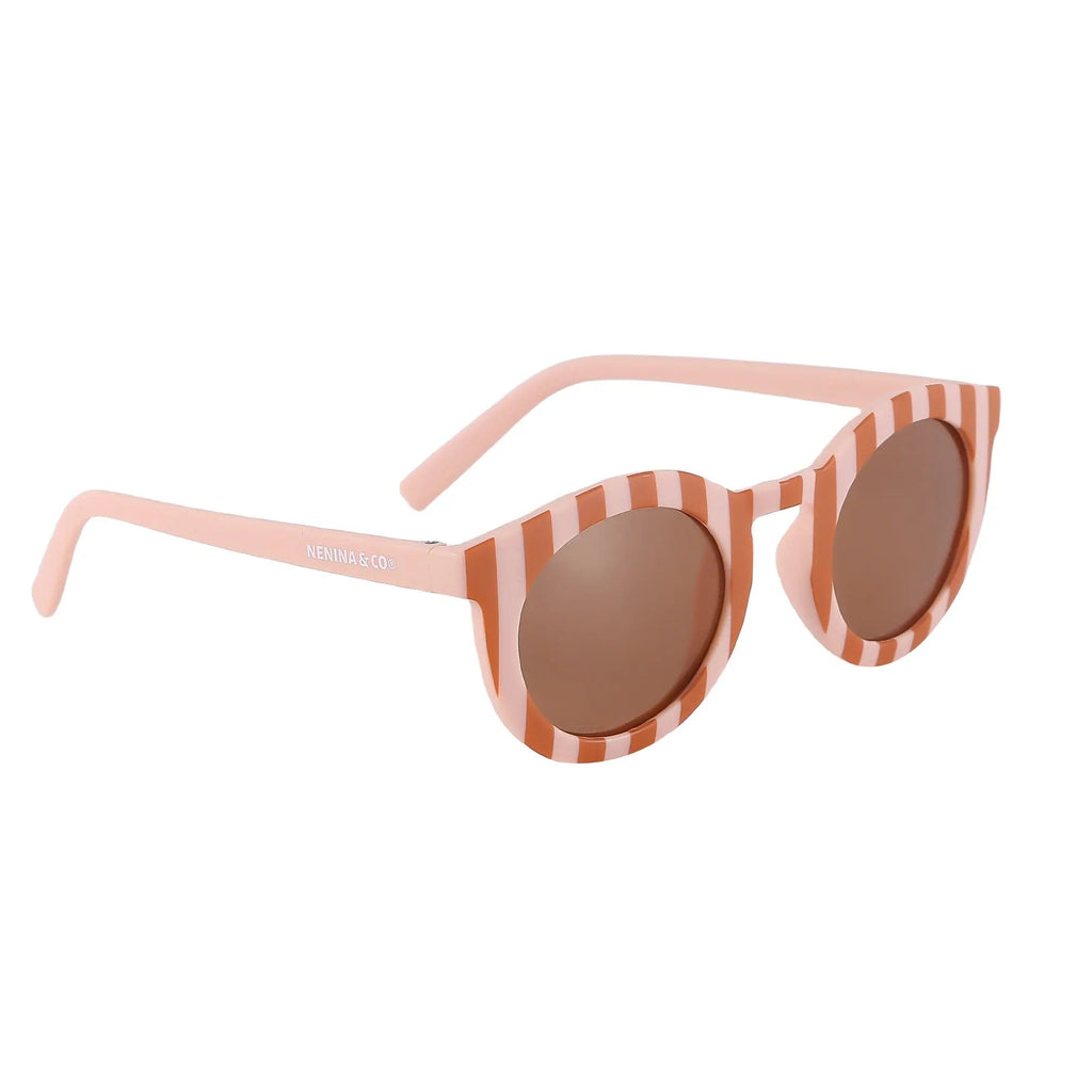 Gafas de sol Infantil Vintage Cat eyes Pink Polarized Sostenibles Nenina & Co