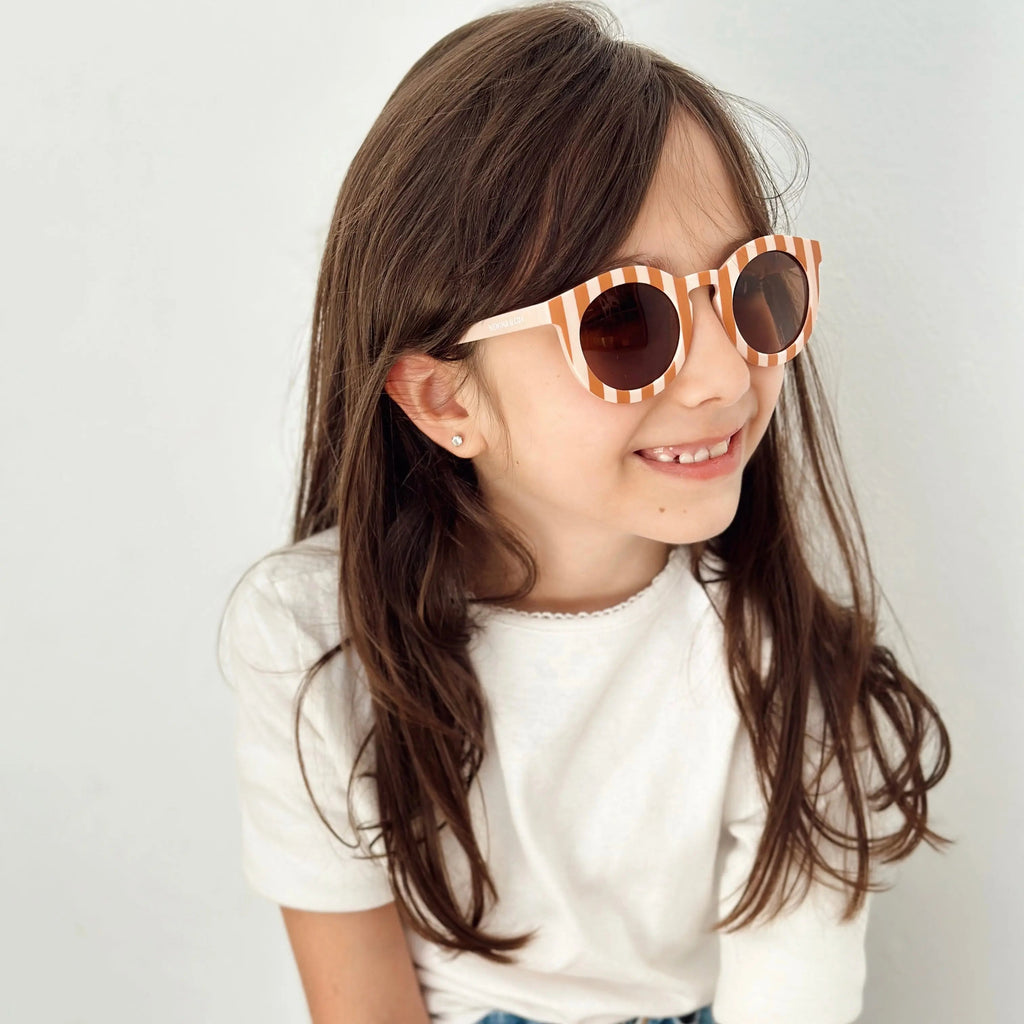 Gafas de sol Infantil Vintage Cat eyes Pink Polarized Sostenibles Nenina & Co