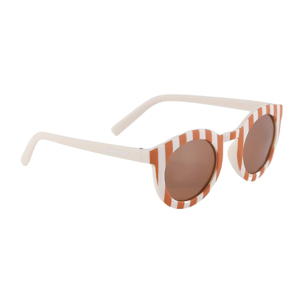 Gafas de sol infantil White Cat eyes Polarized Sostenibles Nenina & Co