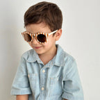 Gafas de sol infantil White Cat eyes Polarized Sostenibles Nenina & Co