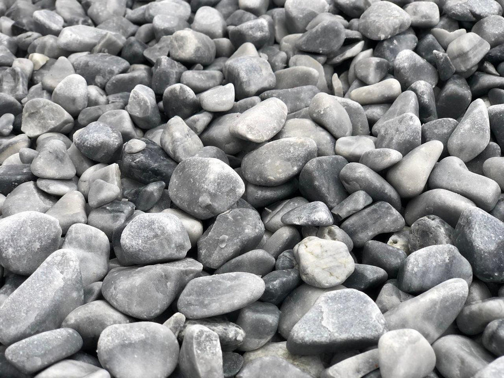 Canto rodado gris azulado prémium