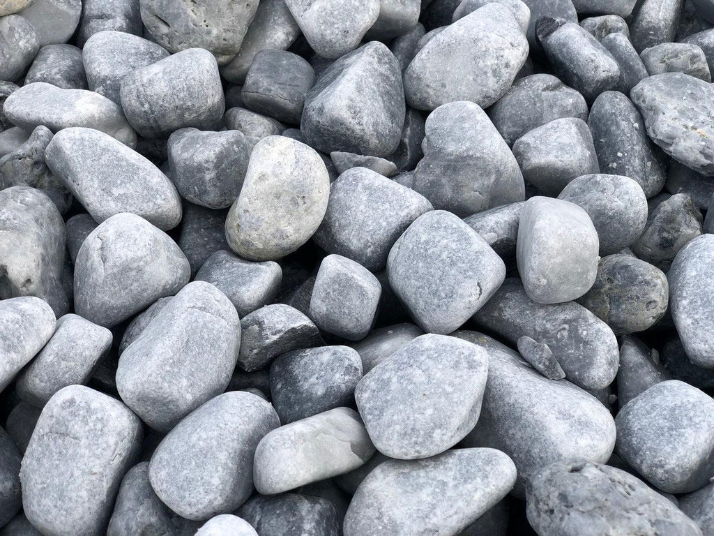 Canto rodado gris azulado prémium