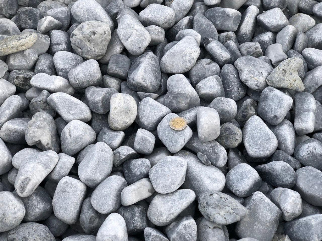 Canto rodado gris azulado prémium