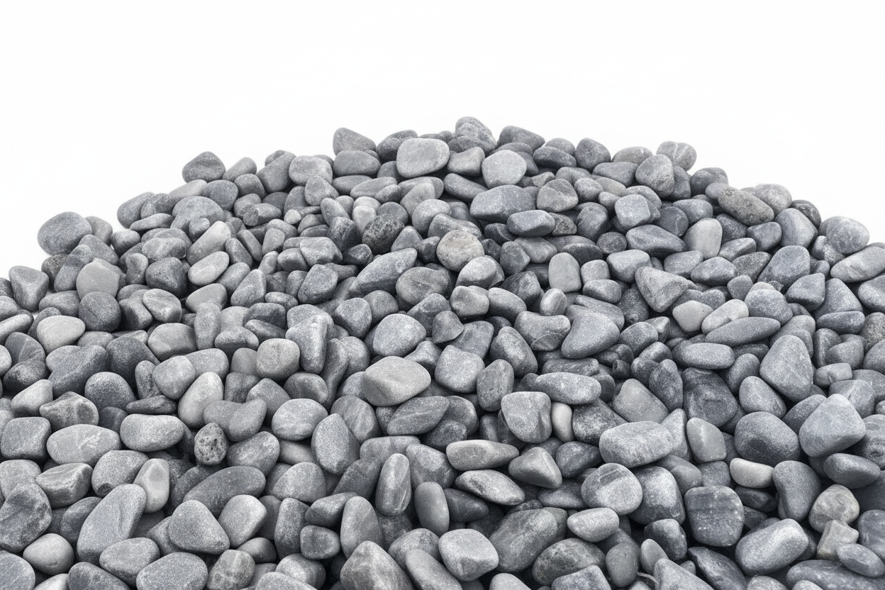 Canto rodado gris azulado prémium