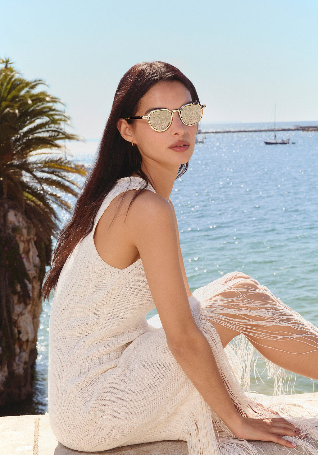 KREWE GALVAN | Palladium Chroma + Matte Oyster Mirrored