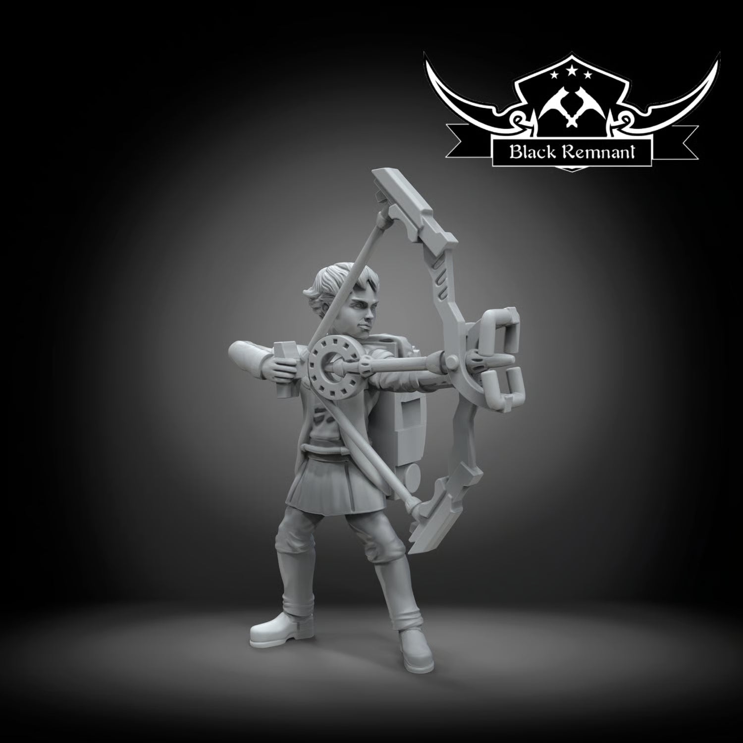 Gamma with bow, Black Remnant