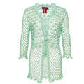 California Mint Handmade Crochet Shirt