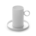 Geometry Cup and Saucer