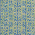 Georgina Performance Fabric Grass Green & Blue By Sister Parish Design