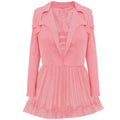 Peplum Style Jacket | Pink