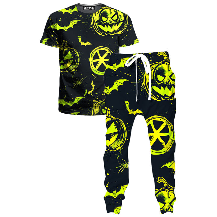 Ghoul Glow T-Shirt and Joggers Combo