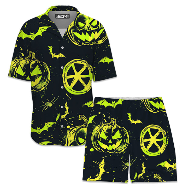 Ghoul Glow Lounge Shirt and Shorts Combo