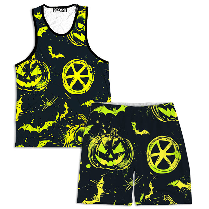 Ghoul Glow Men's Tank and Shorts Combo