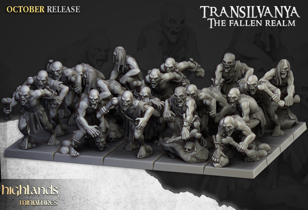Ghouls, Highlands Miniatures