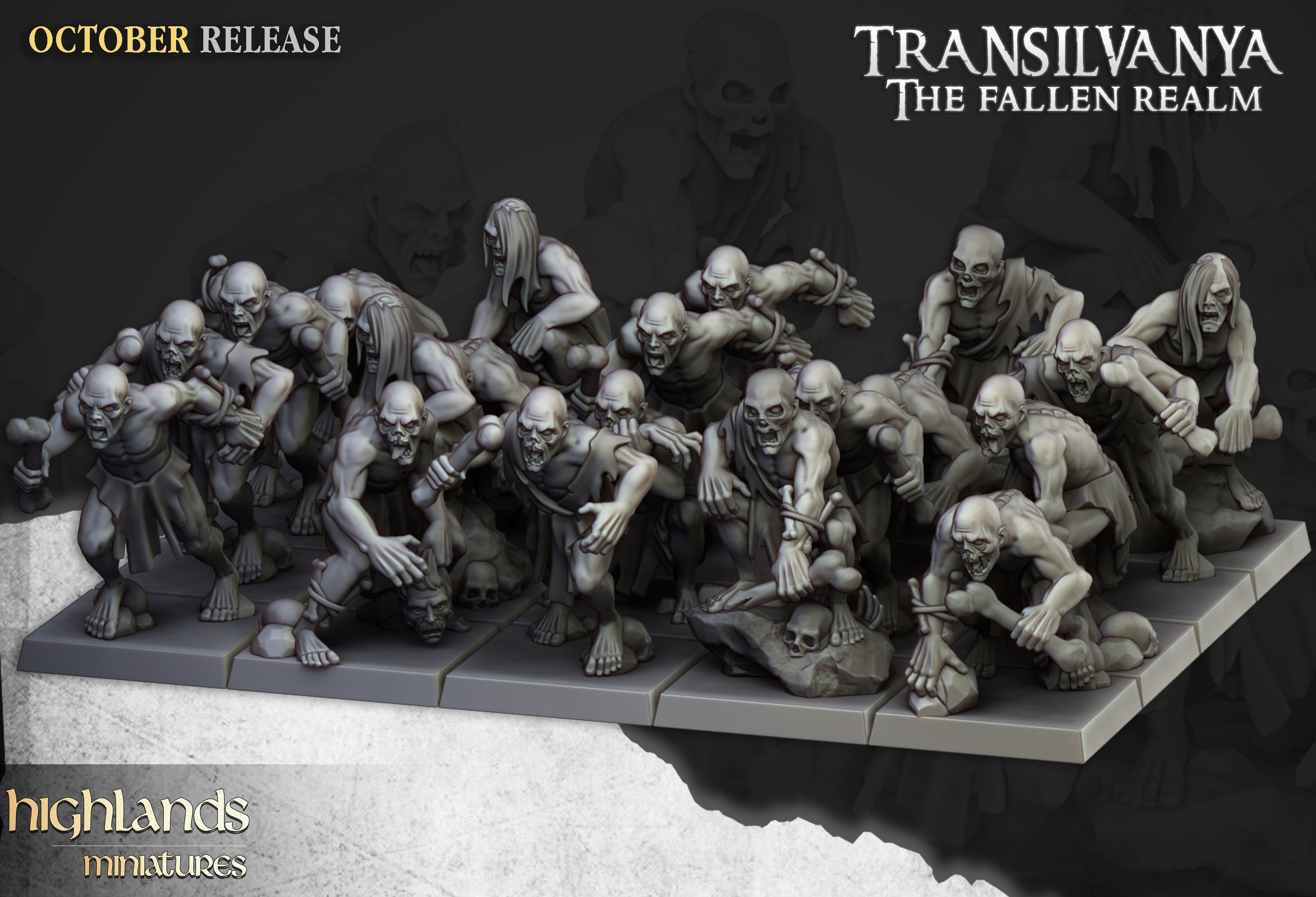 Ghouls, Highlands Miniatures