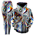 Oil Aura Hoodie and Leggings Combo