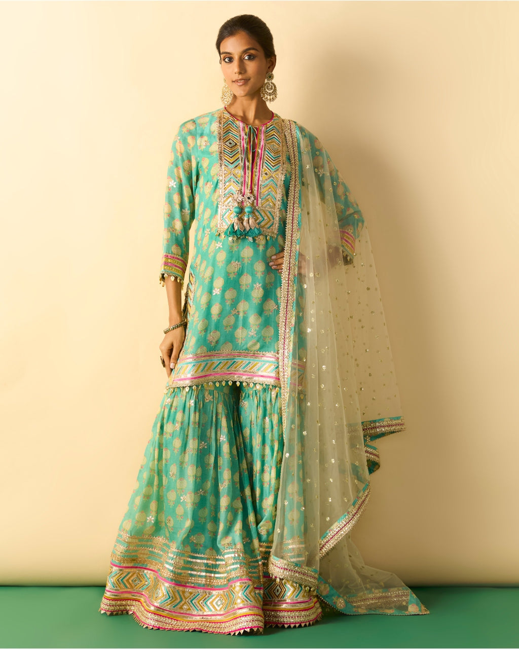 Aarzoo Sharara Set By KYNAH, Luxury Indian Fashion & Bridal Wear