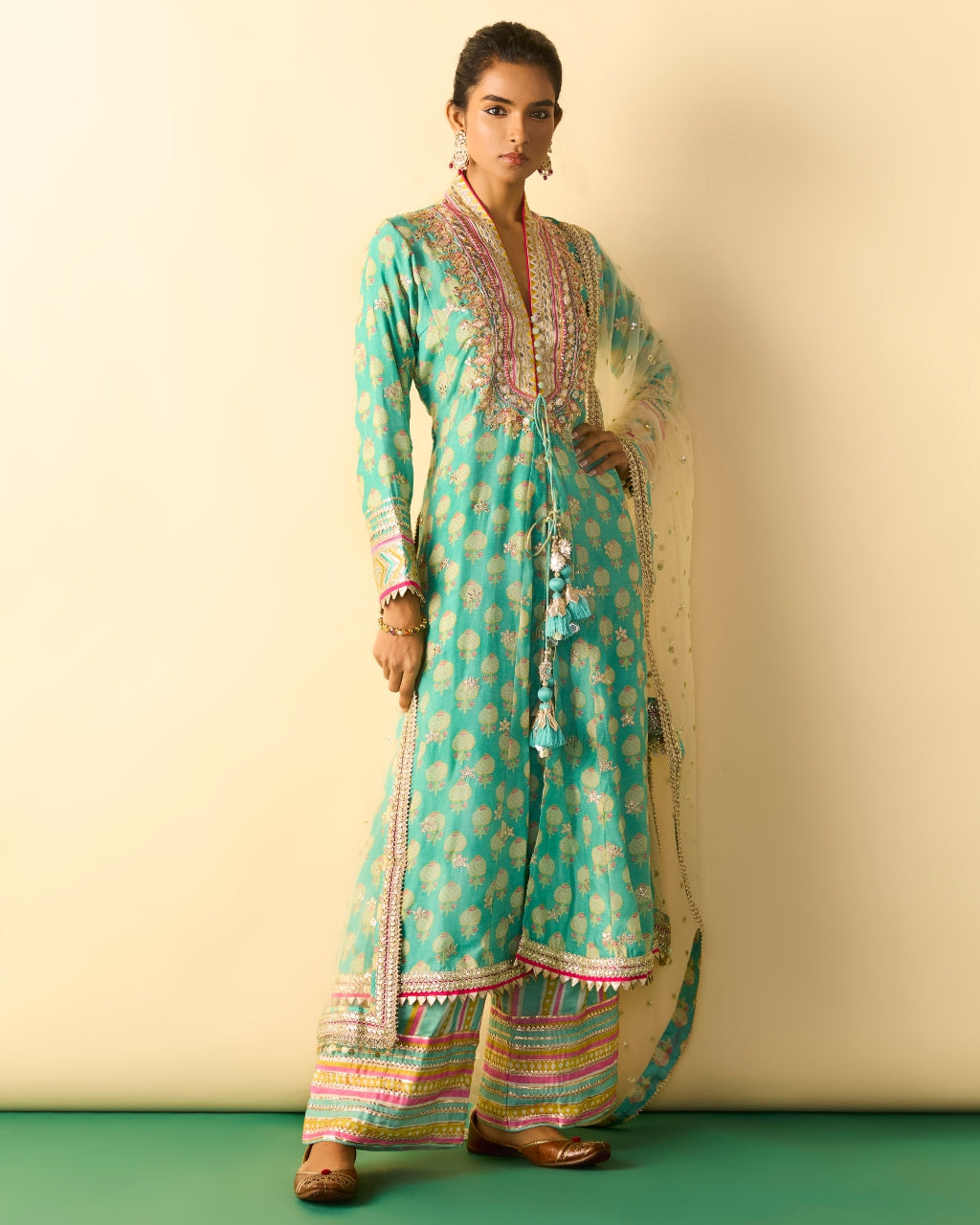 Binita Pallazo Set By KYNAH, Luxury Indian Fashion & Bridal Wear