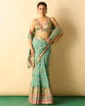 Jasleen Sari Set By KYNAH, Luxury Indian Fashion & Bridal Wear