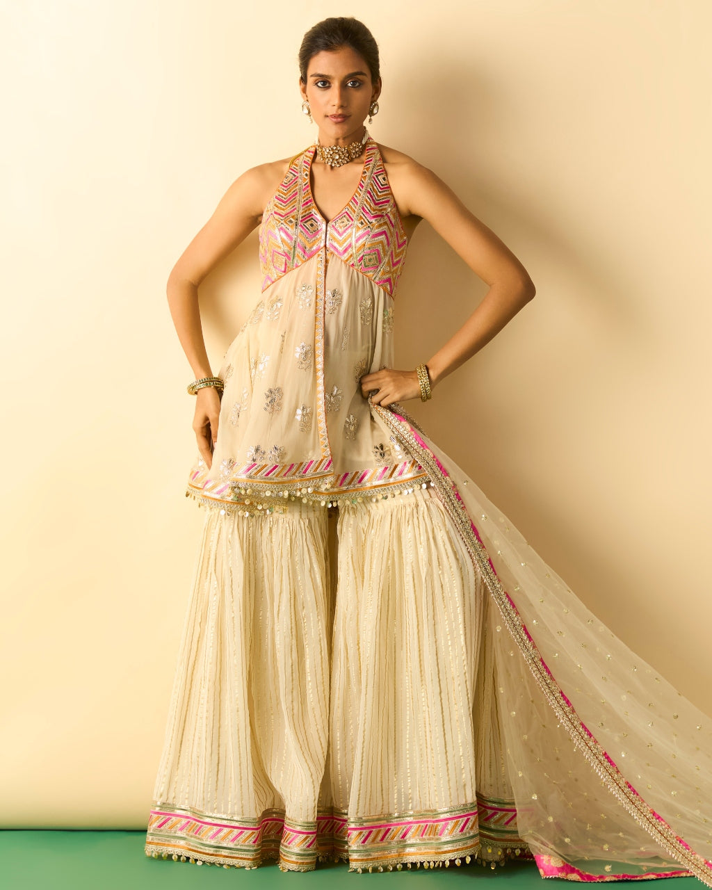 Myza Sharara Set By KYNAH, Luxury Indian Fashion & Bridal Wear
