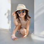 Gorro para el Sol Beige Nenina & Co - Hecho de Algodón Orgánico | Protección Solar y Estilo