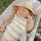 Gorro para el Sol Beige Nenina & Co - Hecho de Algodón Orgánico | Protección Solar y Estilo