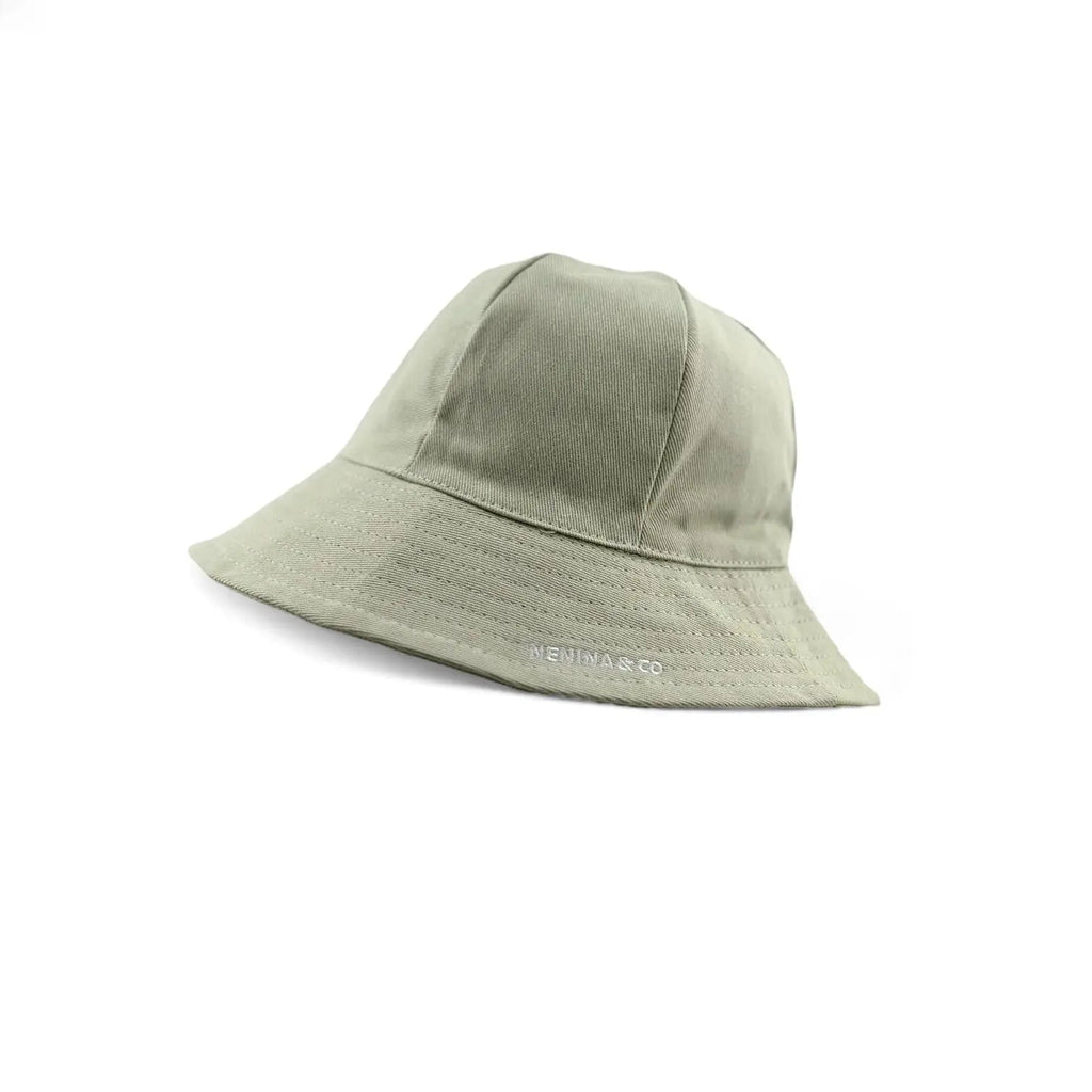 Gorro para el Sol Oliva Nenina & Co - Hecho de Algodón Orgánico | Protección Solar y Estilo