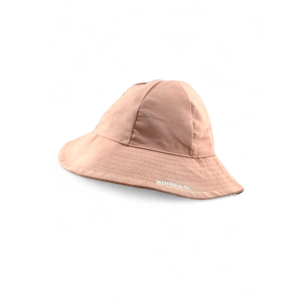 Gorro para el Sol Rosa Nenina & Co - Hecho de Algodón Orgánico | Protección Solar y Estilo