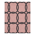 Graphic Circles Hand Tufted Rug