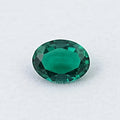Green Oval Zambian Emerald Gemstone