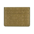 Green Leather Cardholder Garnata