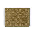 Green Leather Cardholder Garnata