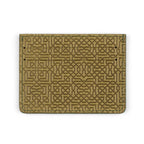 Green Leather Cardholder Garnata