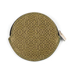 Green Leather Coin Purse Garnata